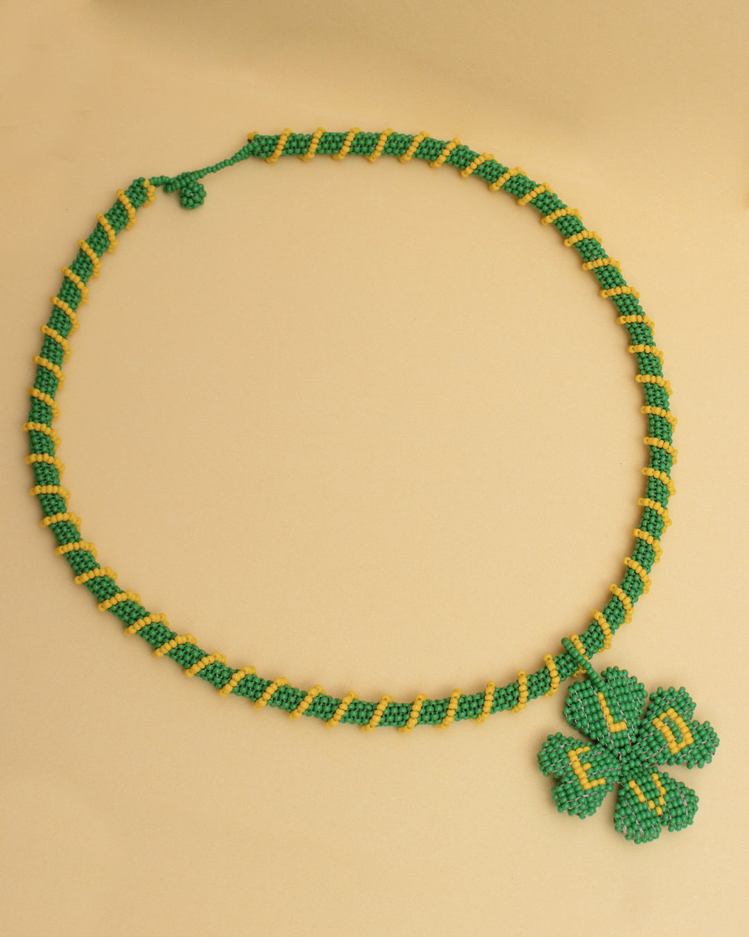 Lucky Clover Chunky Necklace
