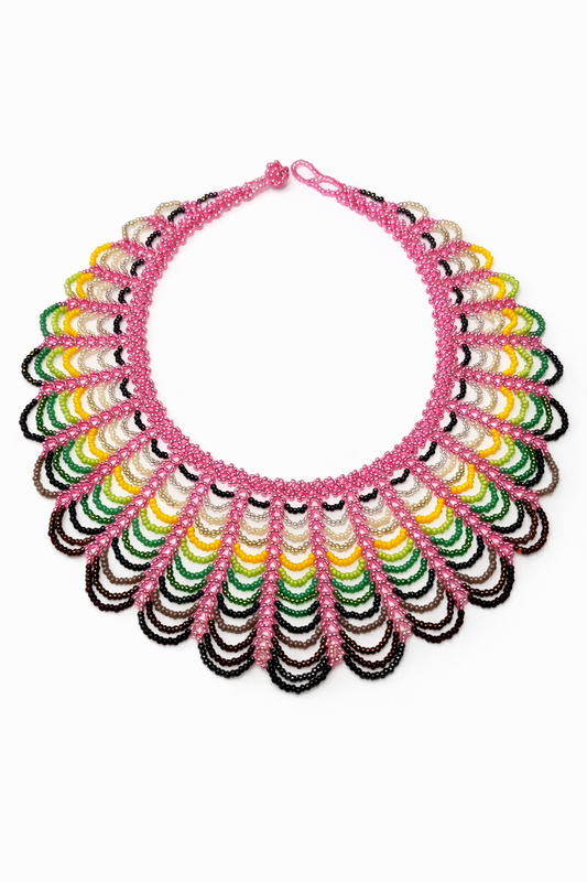 Ala de Colibrí - Beaded Necklace