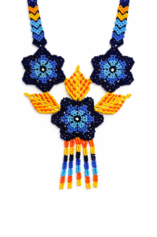 Azulina - Beaded Neclace