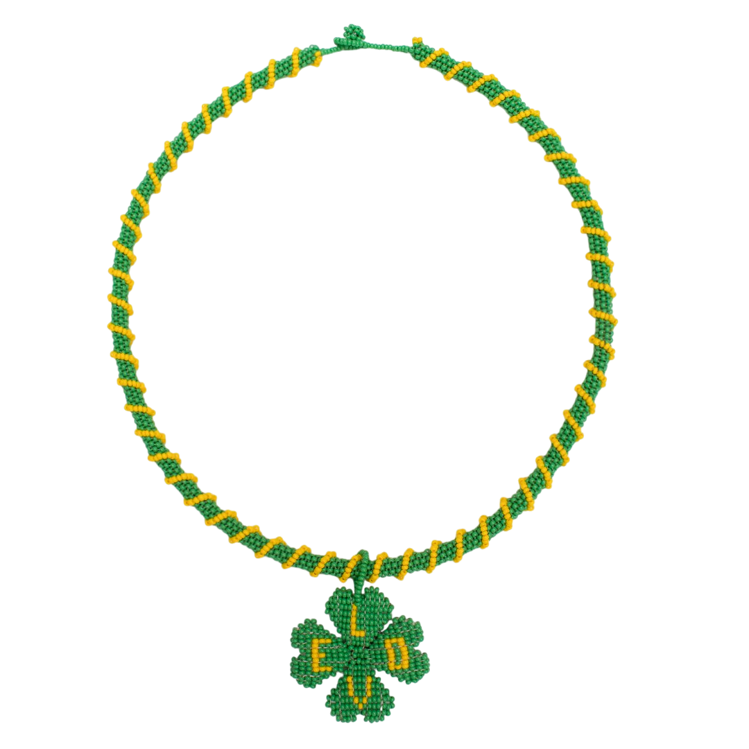 Lucky Clover Chunky Necklace