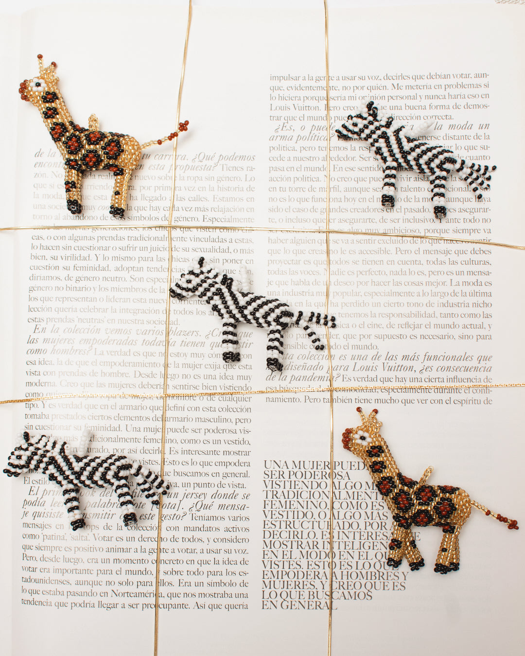 Zebra Spirit Pendant